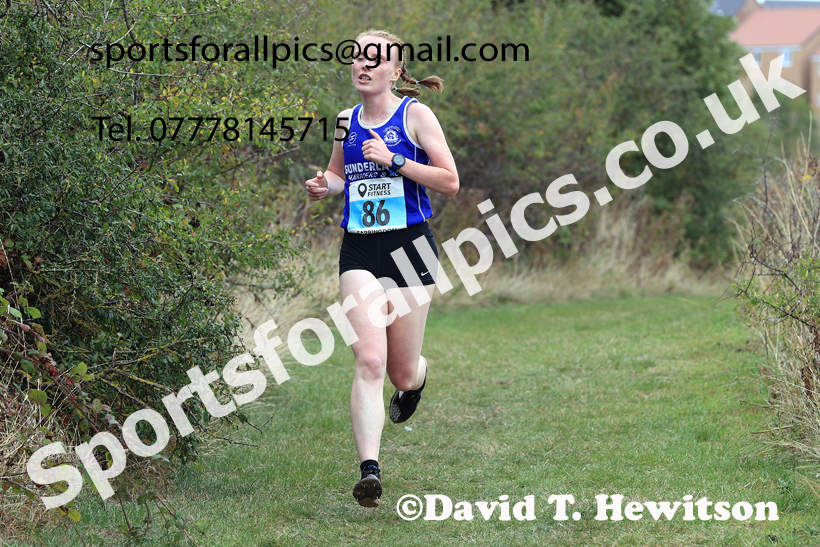 SSenior Womens Relay, 2025 Farringdon Cross Country Relays, Sunderland. Photo: David T. Hewitson/Sports for All Pics